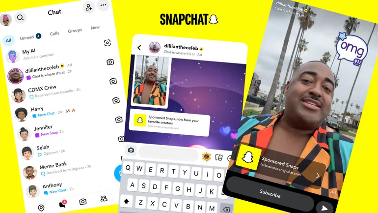 O Snap revela soluções de anunciantes movidas a IA, atualizações de SNAP patrocinadas