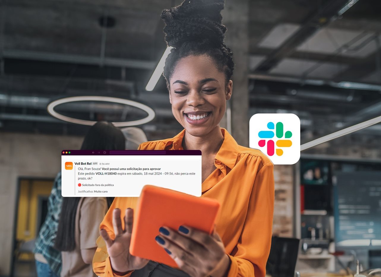 VOLL se integra com Slack para simplificar a rotina