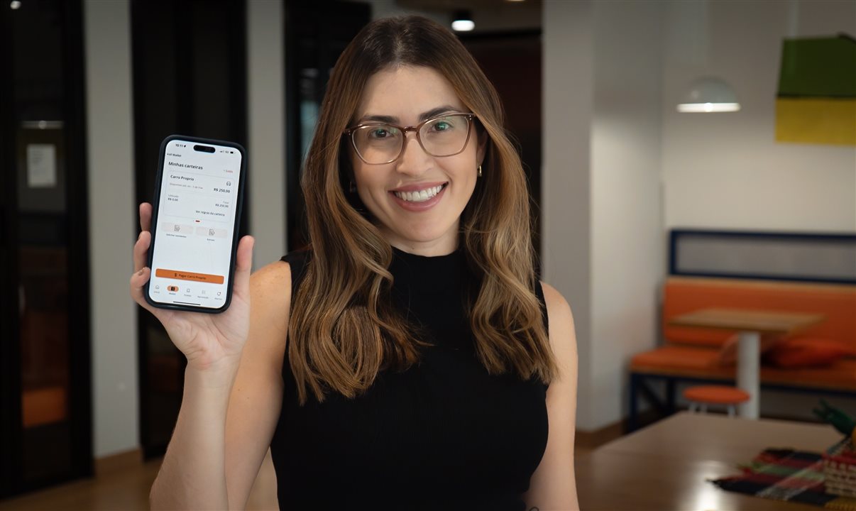 Cofundadora e diretora de Novos Negócios da VOLL, Jordana Souza, apresenta inovação para despesas corporativas