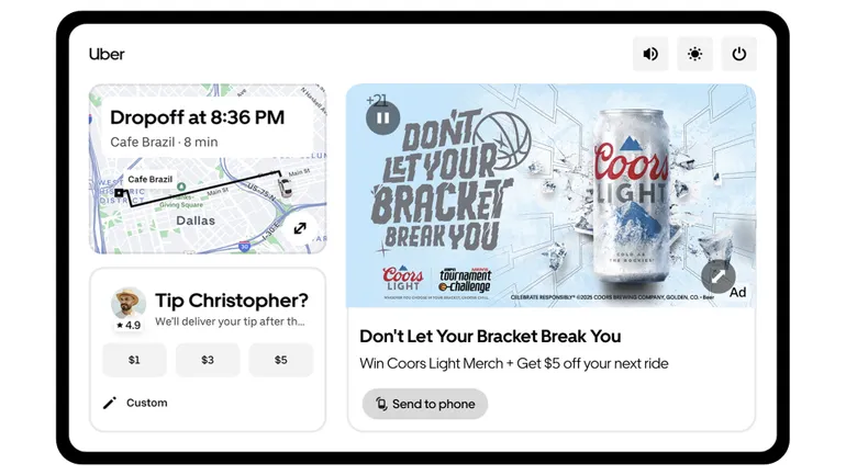 A Uber Advertising traz ofertas de passeio para mercados internacionais