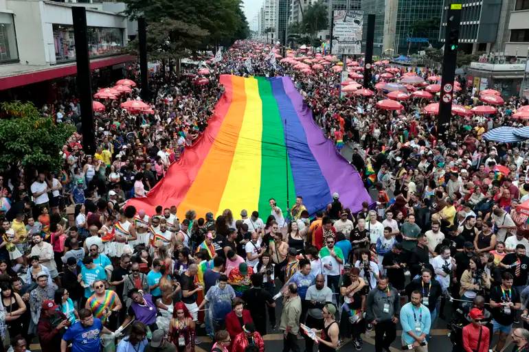 29ª Parada do Orgulho LGBT+. Foto: Paulo Pinto
