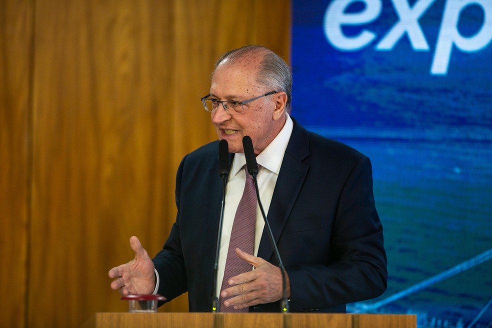 Vice-presidente Geraldo Alckmin — Foto: Brenno Carvalho/Agência O Globo