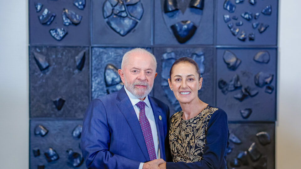 Lula fala com presidente do México em meio ao tarifaço de Trump