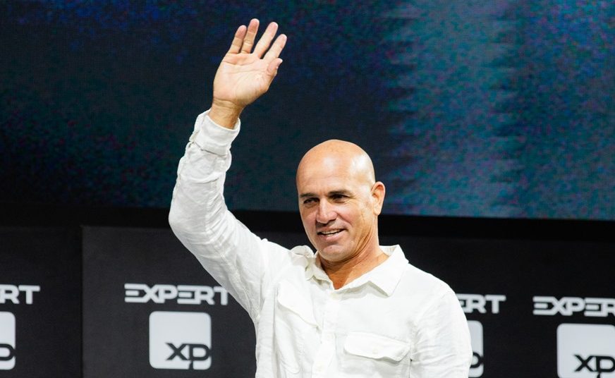 para Kelly Slater, a melhor onda é trabalhar com o que importa