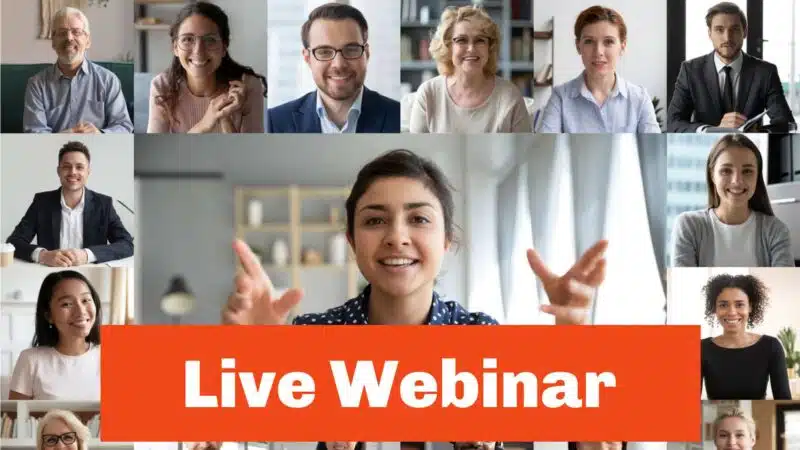 Junte -se a nós para este webinar ao vivo. Salve seu assento hoje!