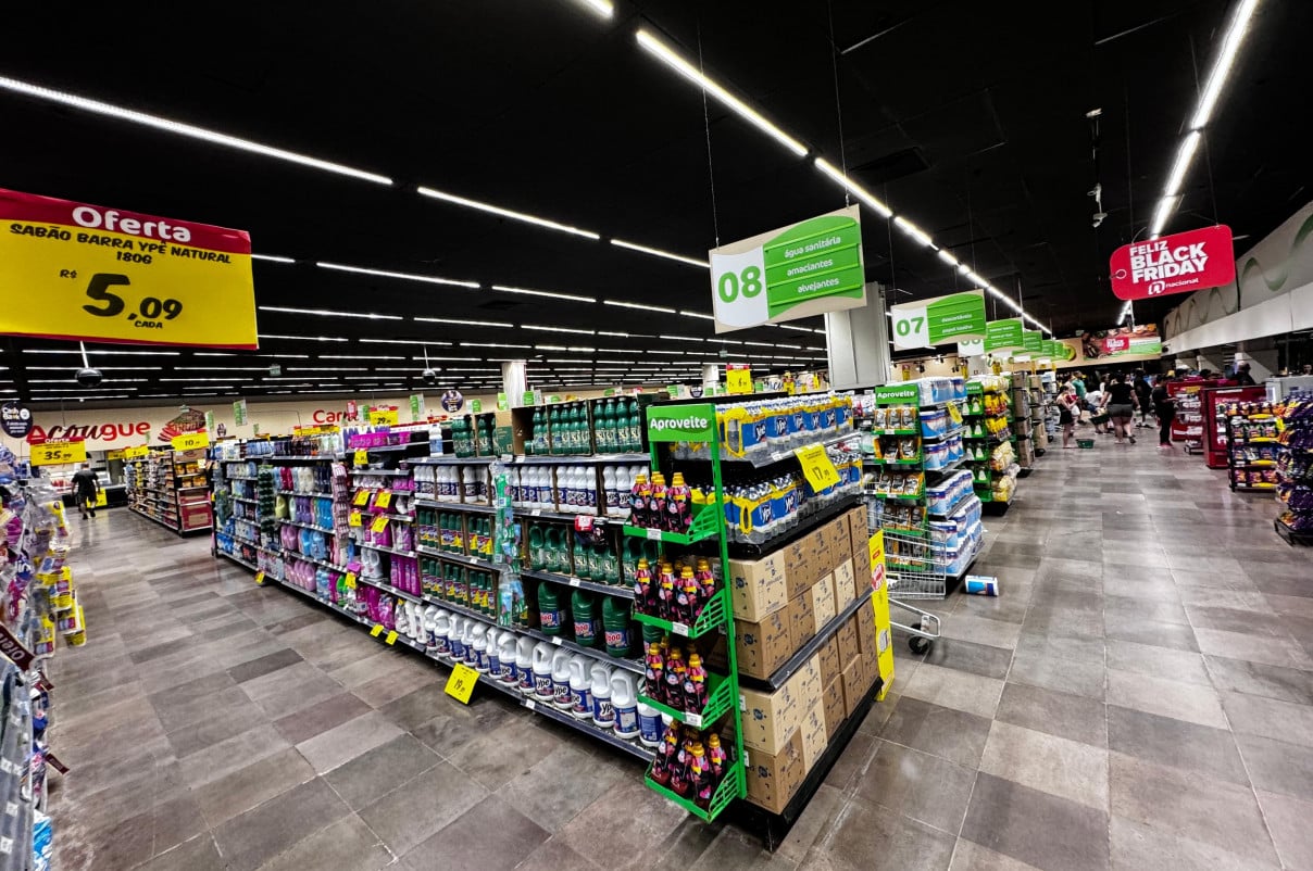 Redes de supermercados projetam queda de US$ 40,4 bi na economia do Brasil se não houver medidas contra tarifaço