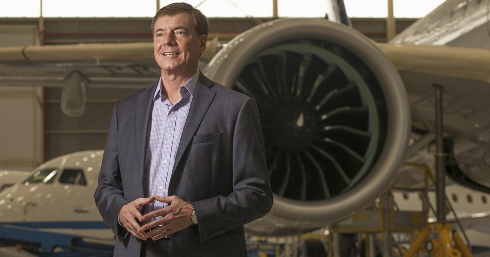 Francisco Gomes Neto, presidente da Embraer. — Foto: Carol Carquejeiro/Valor