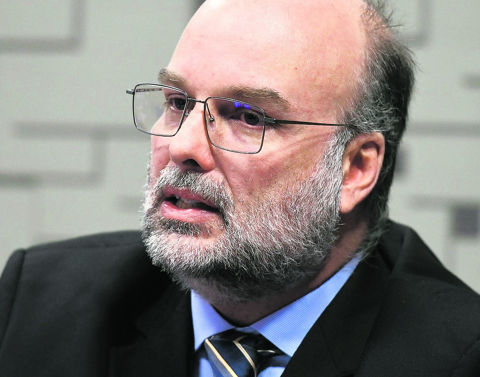 O chefe do Departamento de Estatísticas do BC, Fernando Rocha — Foto: Edilson Rodrigues/Agência Senado