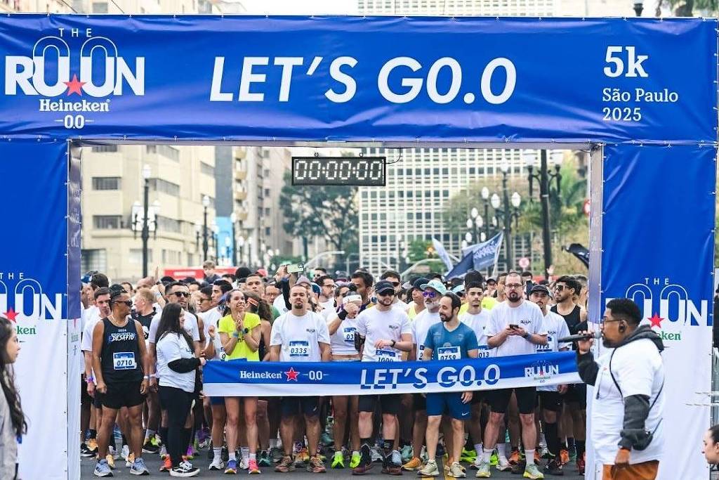 Marcas, especialmente as de cerveja, mostram seu interesse pela corrida - 08/09/2025 - No Corre