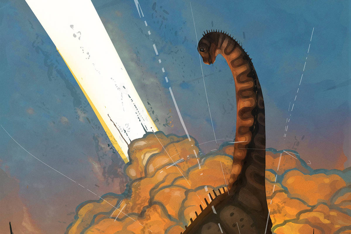 População de dinossauros ainda era forte perto de seu fim - 27/10/2025 - Ciência