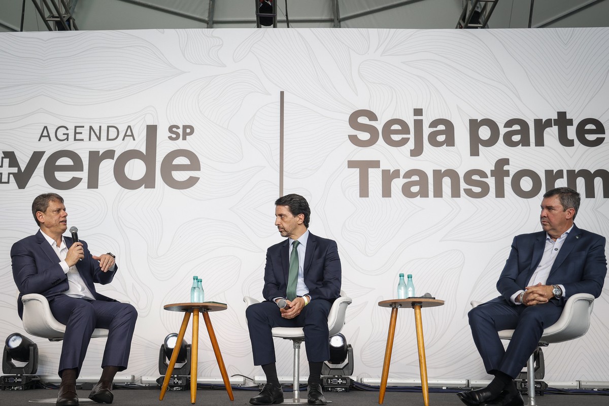 Em evento pré-COP30, Tarcísio faz aceno ao agronegócio: 'Brasil é potência agroambiental' | Política