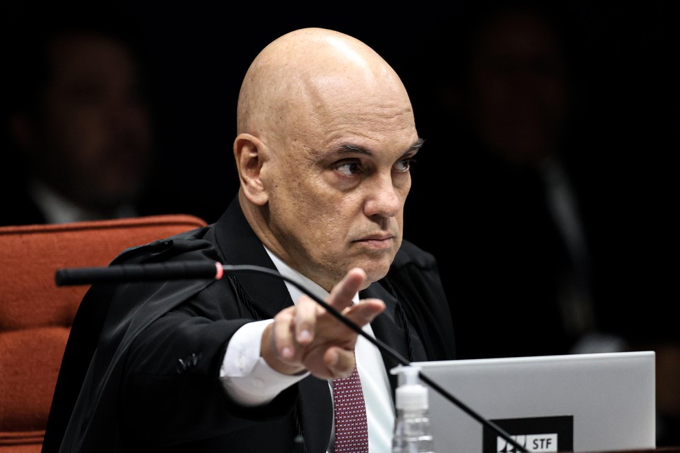 O ministro Alexandre de Moraes, do Supremo Tribunal Federal (STF) — Foto: Marcelo Camargo/Agência Brasil