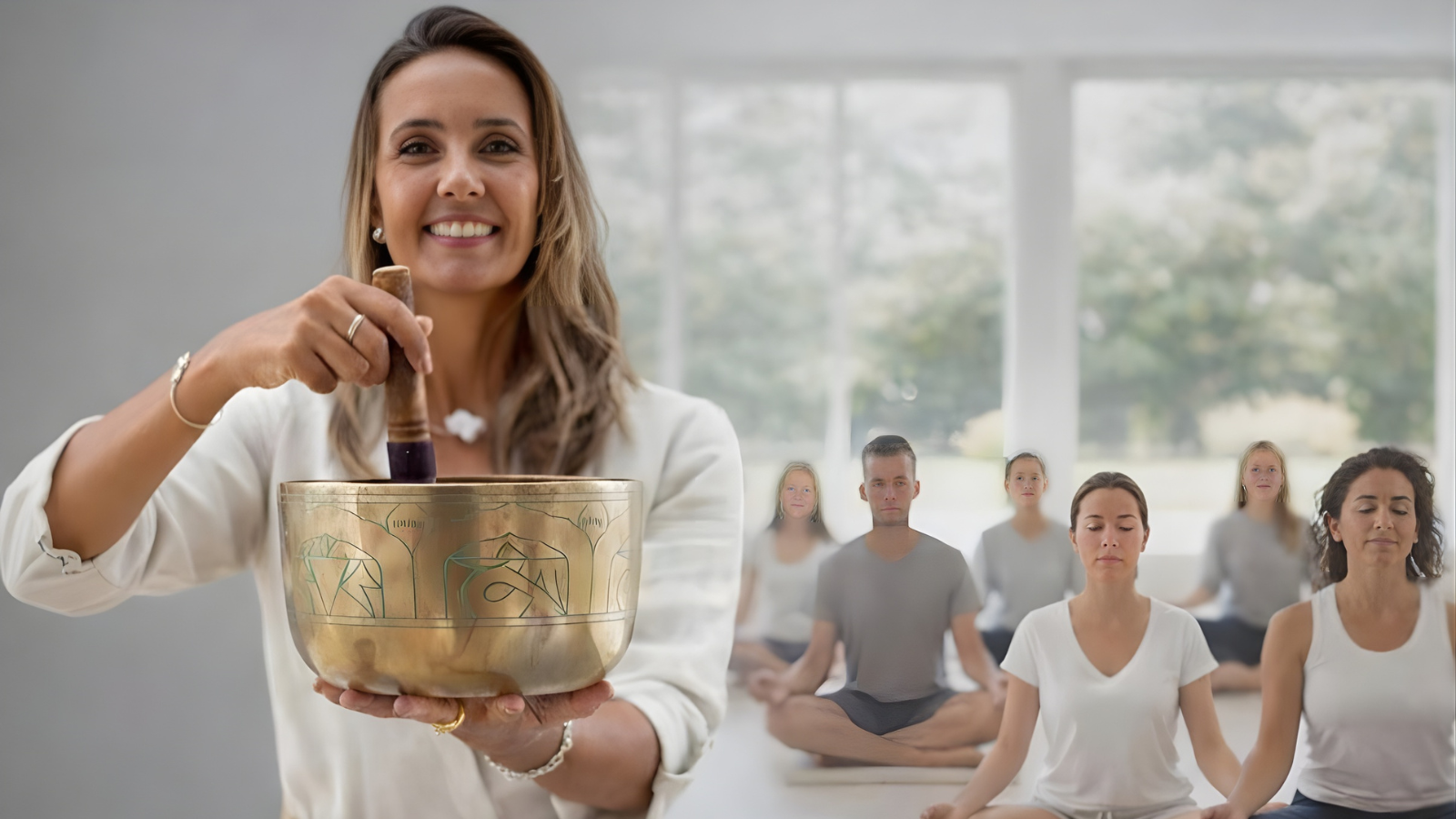 Ilustração sobre ciência da consciência, neuroplasticidade e integração entre mente, corpo e emoções