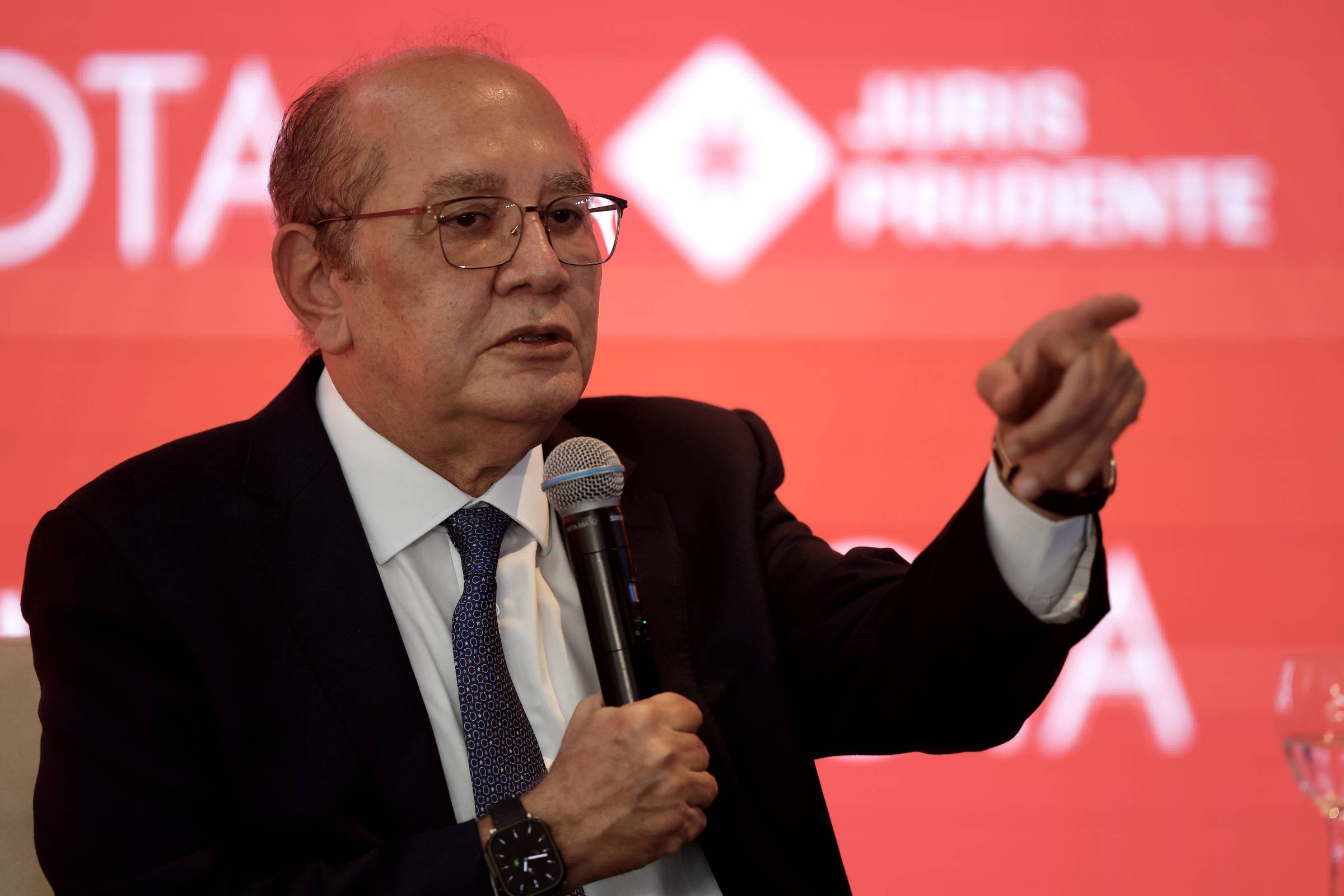 O ministro Gilmar Mendes, decano do STF