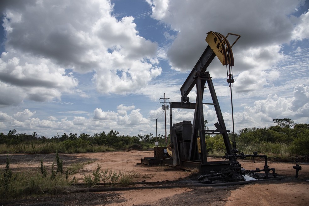 Extração de petróleo na Venezuela — Foto: Bloomberg
