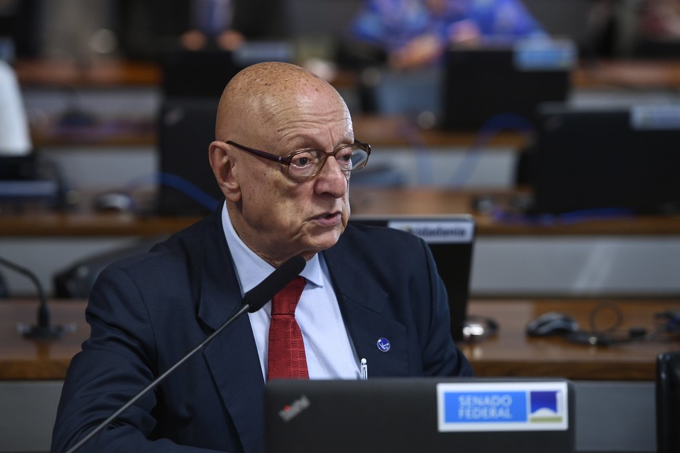 Senador Esperidião Amin — Foto: Edilson Rodrigues/Agência Senado
