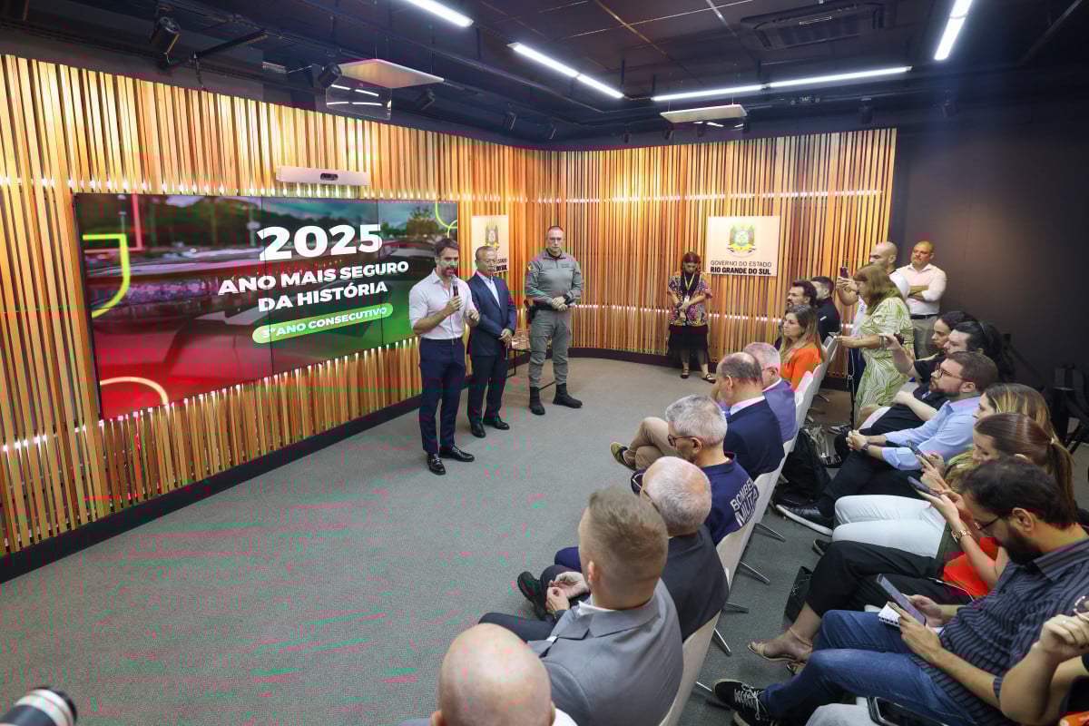 Crimes violentos diminuíram 60 entre 2017 e 2025