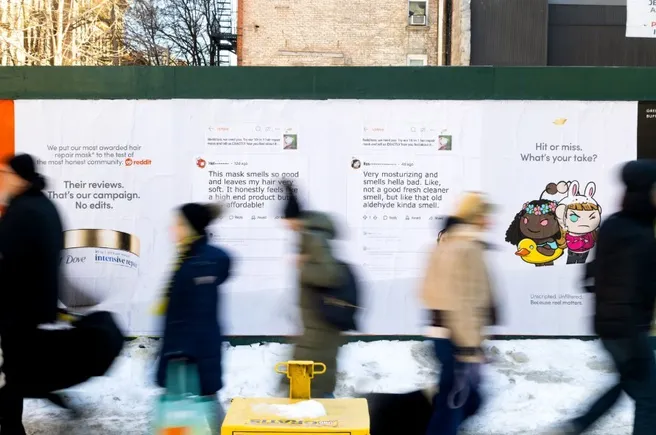 Dove permite que Redditors falem em campanha focada na transparência