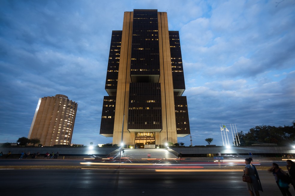 Sede do Banco Central (BC) em Brasília — Foto: Arthur Menescal/Bloomberg