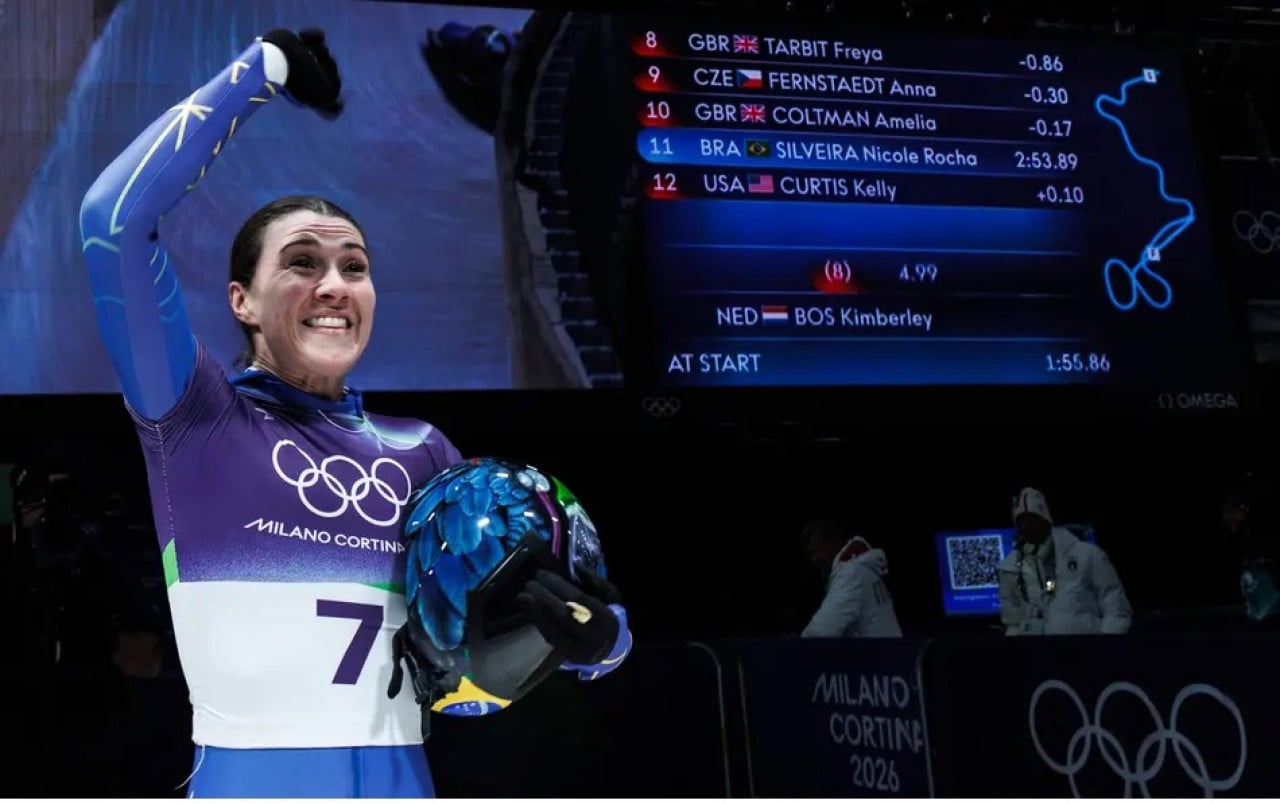 'Entre as melhores', diz brasileira do skeleton após resultado inédito