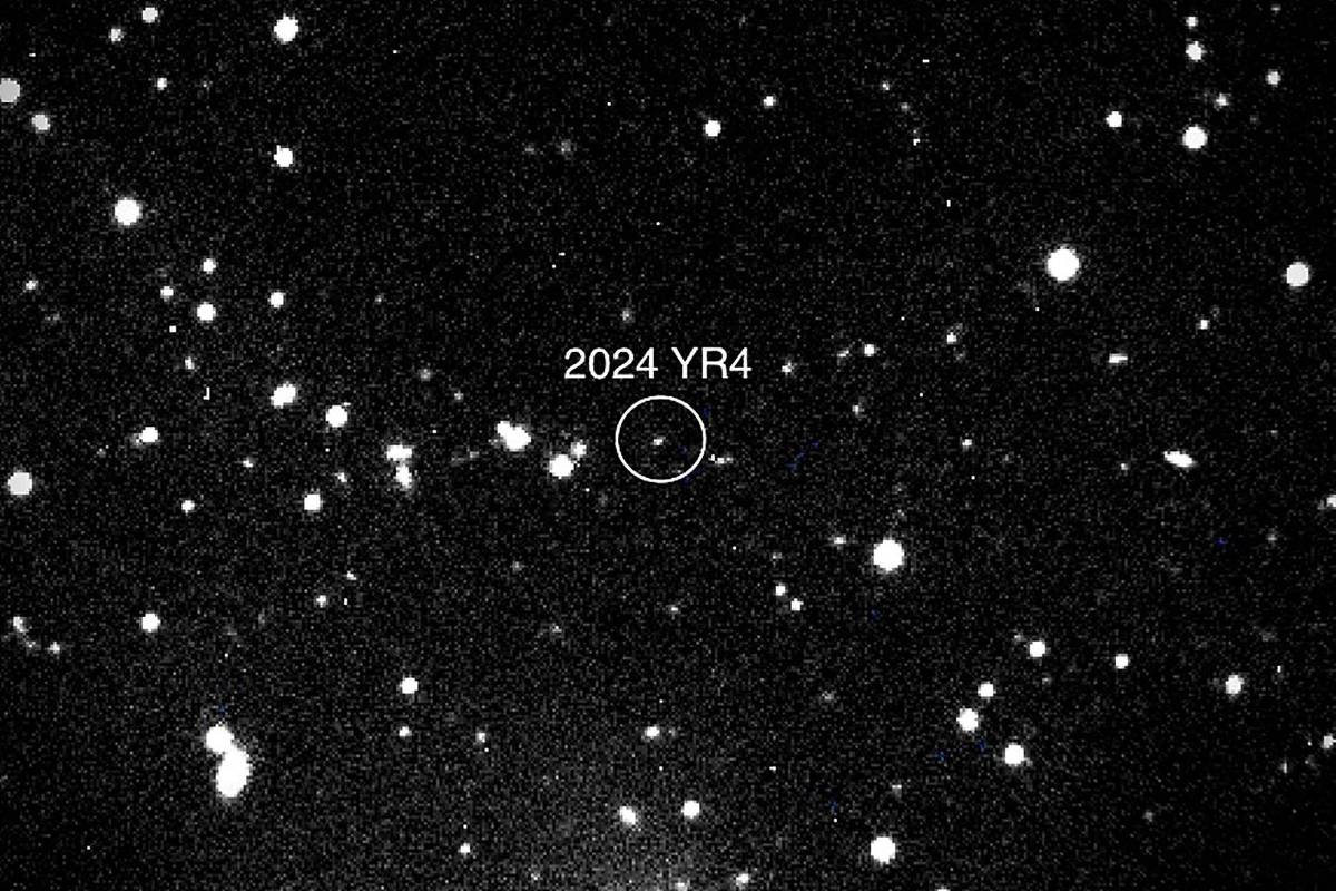 Risco de asteroide 2024 YR4 atingir Lua é descartado - 05/03/2026 - Ciência