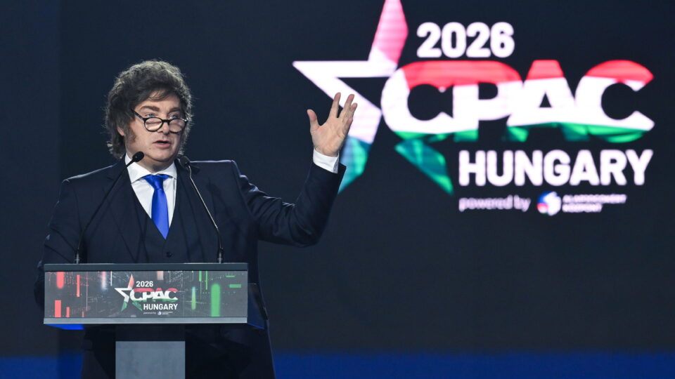 Milei é destaque em evento conservador na Hungria