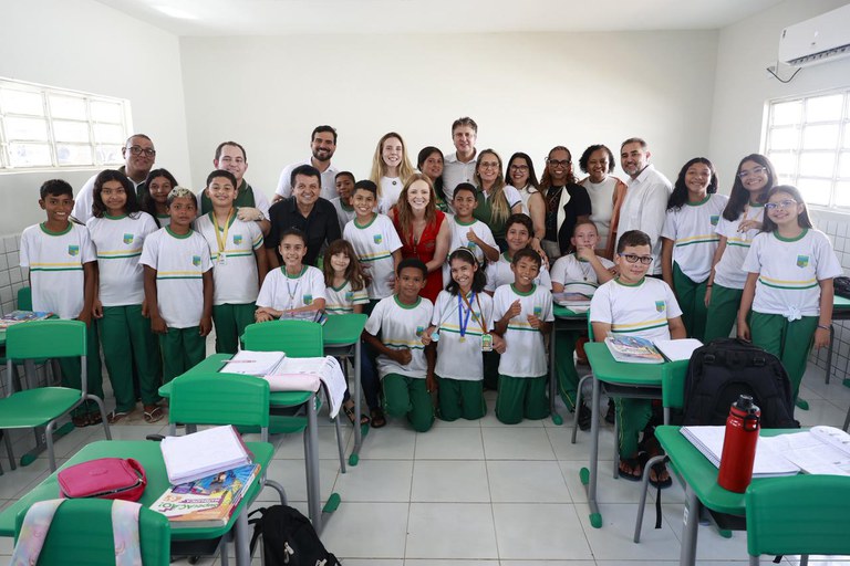 visita escola em Crateús (CE)