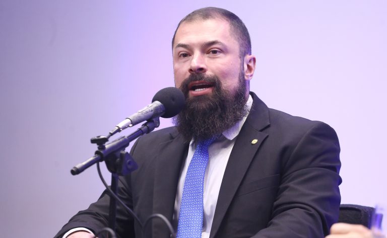 Evento de lançamento. Dep. Delegado Paulo Bilynskyj (PL-SP)