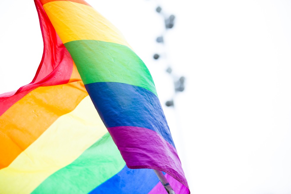 Bandeira gay; LGBTQIA+ — Foto: Markus Spiske/Pexels