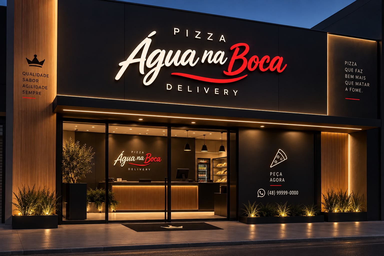 Pizzaria Agua na Boca