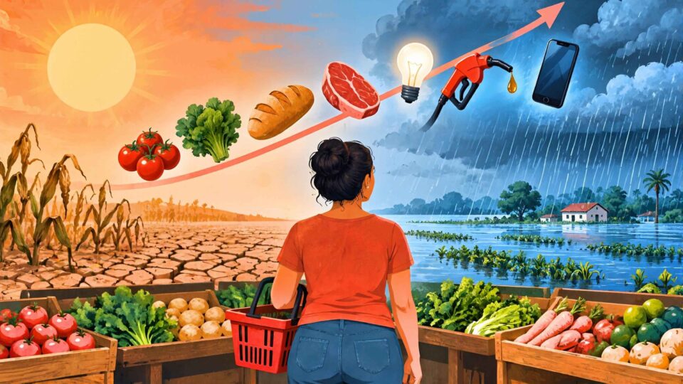 El Niño forte eleva inflação e encarece alimentos e energia